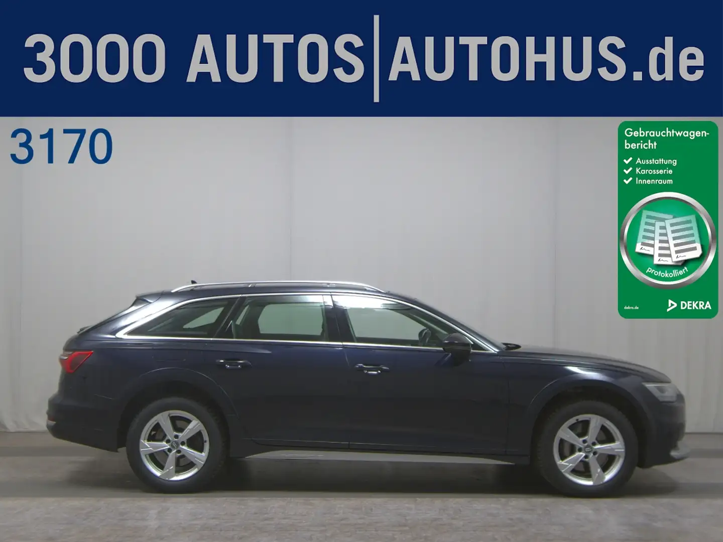 Audi A6 allroad 50 TDI Qu. T-Leder Nav Pano StHzg AHK Blau - 1