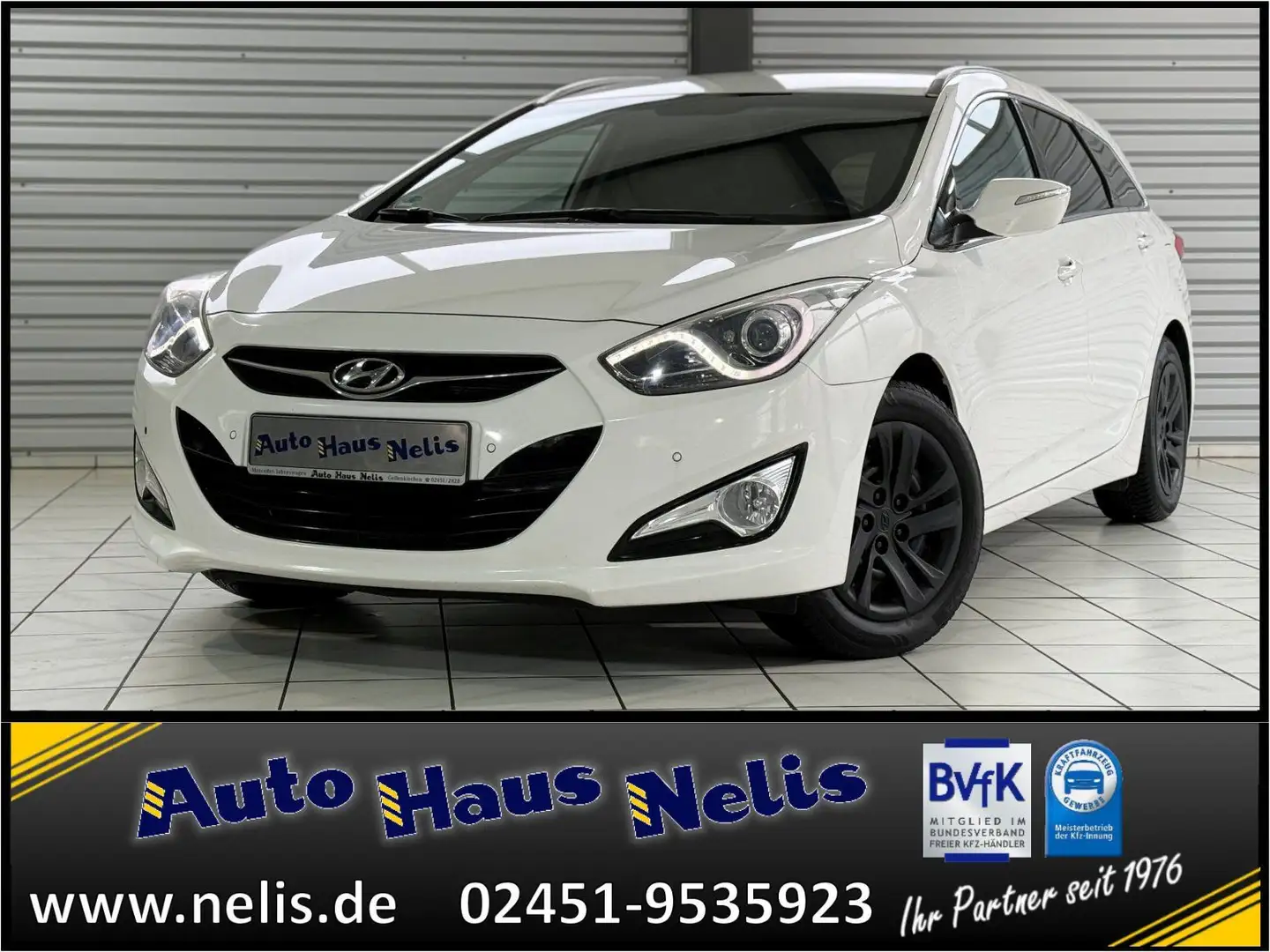 Hyundai i40 cw 1,6 GDI Comfort Sitzheiz PDC 4Season Weiß - 1