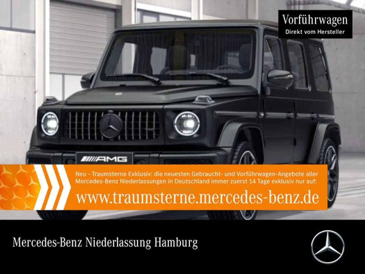 Mercedes-Benz G 63 AMG AMG Driversp Perf-Abgas Fondent WideScreen Stdhzg Schwarz - 1