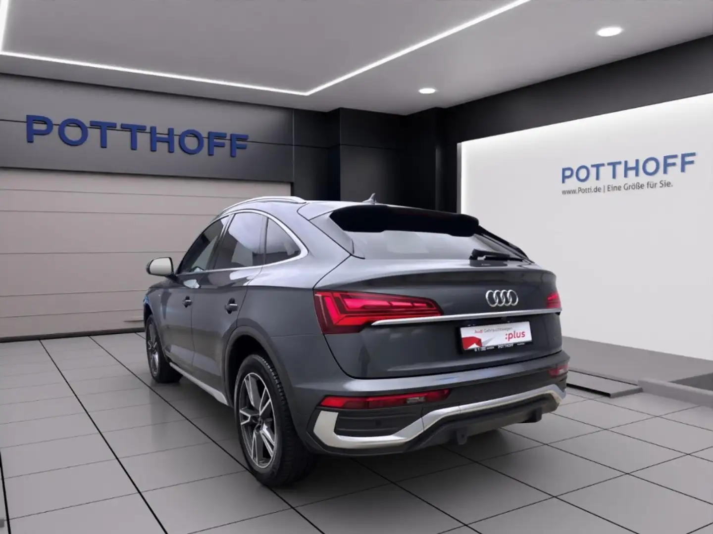 Audi Q5 Sportback 40 TDI Q S LINE AHK MATRIX KAMERA PDC Grau - 2
