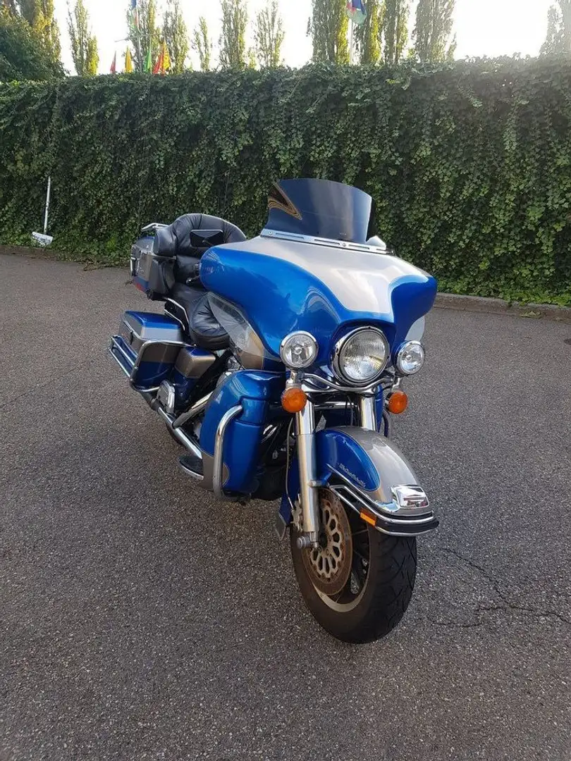 Harley-Davidson Electra Glide Albastru - 2