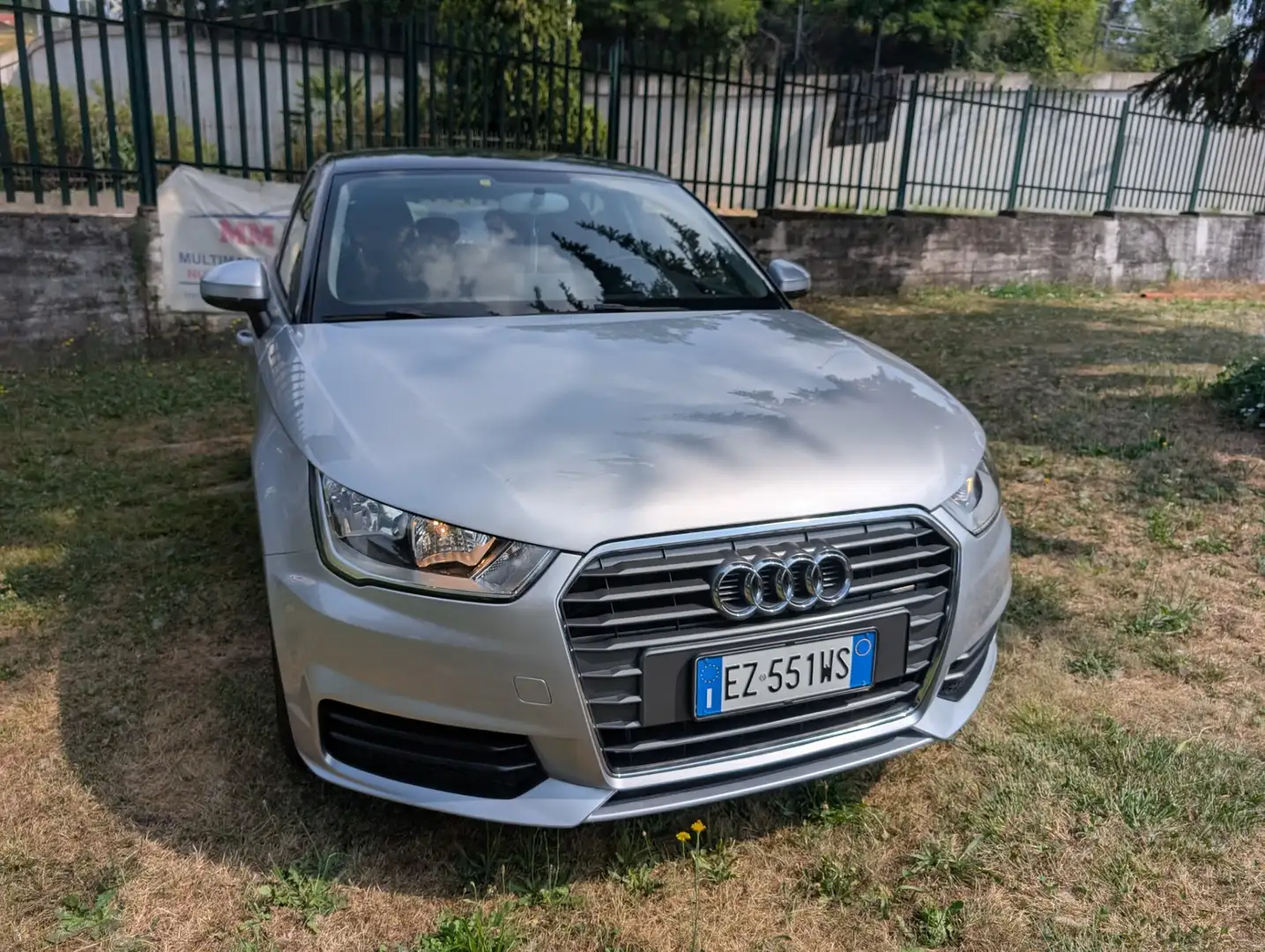 Audi A1 1.0 TFSI ultra Metal plus UNICO PROPRIETARIO OK NE Argent - 1