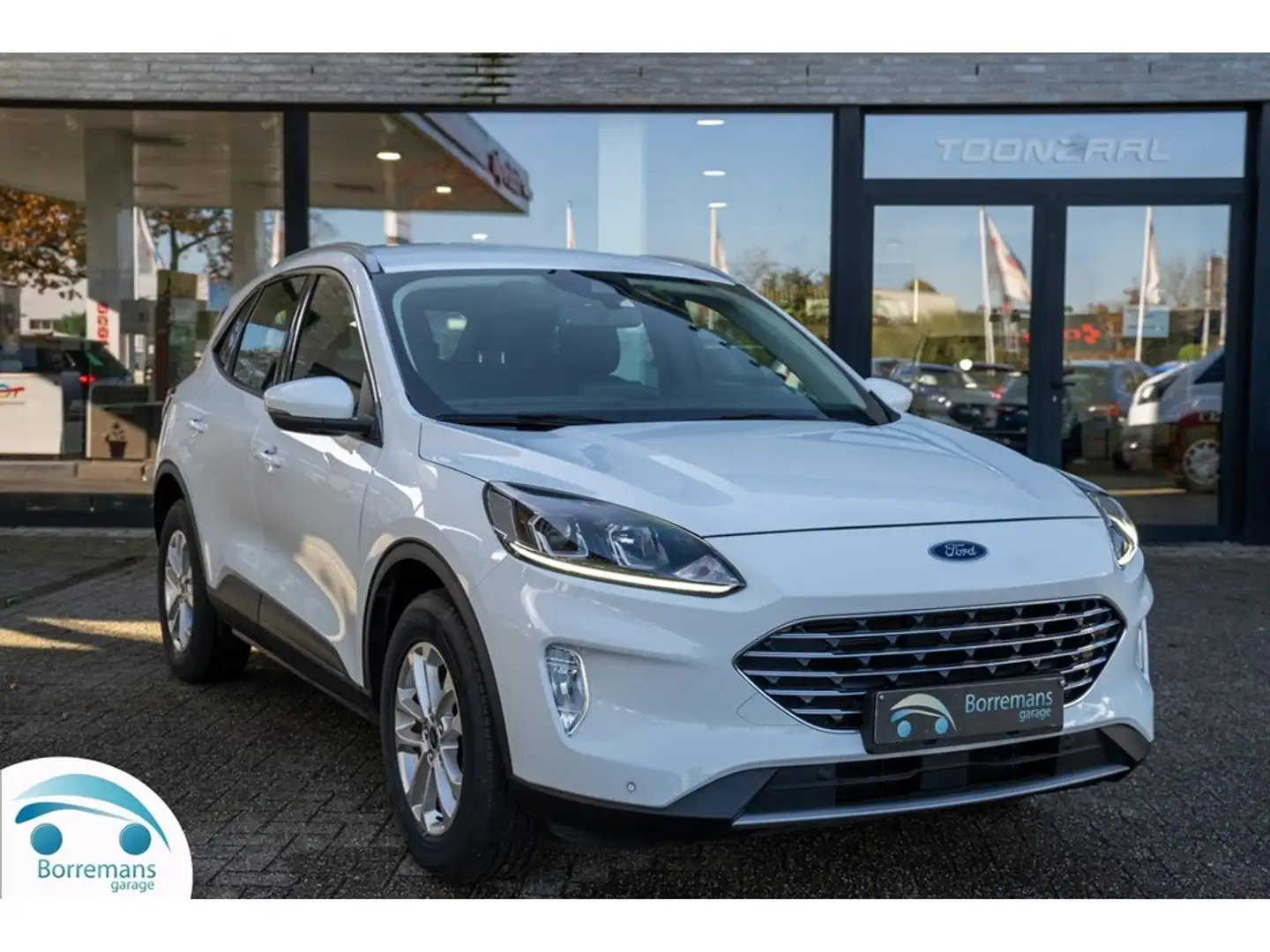 Ford Kuga 2.5 TITANIUM HYBRIDE 190 PK CARPLAY/CAMERA/BLUETO Wit - 1