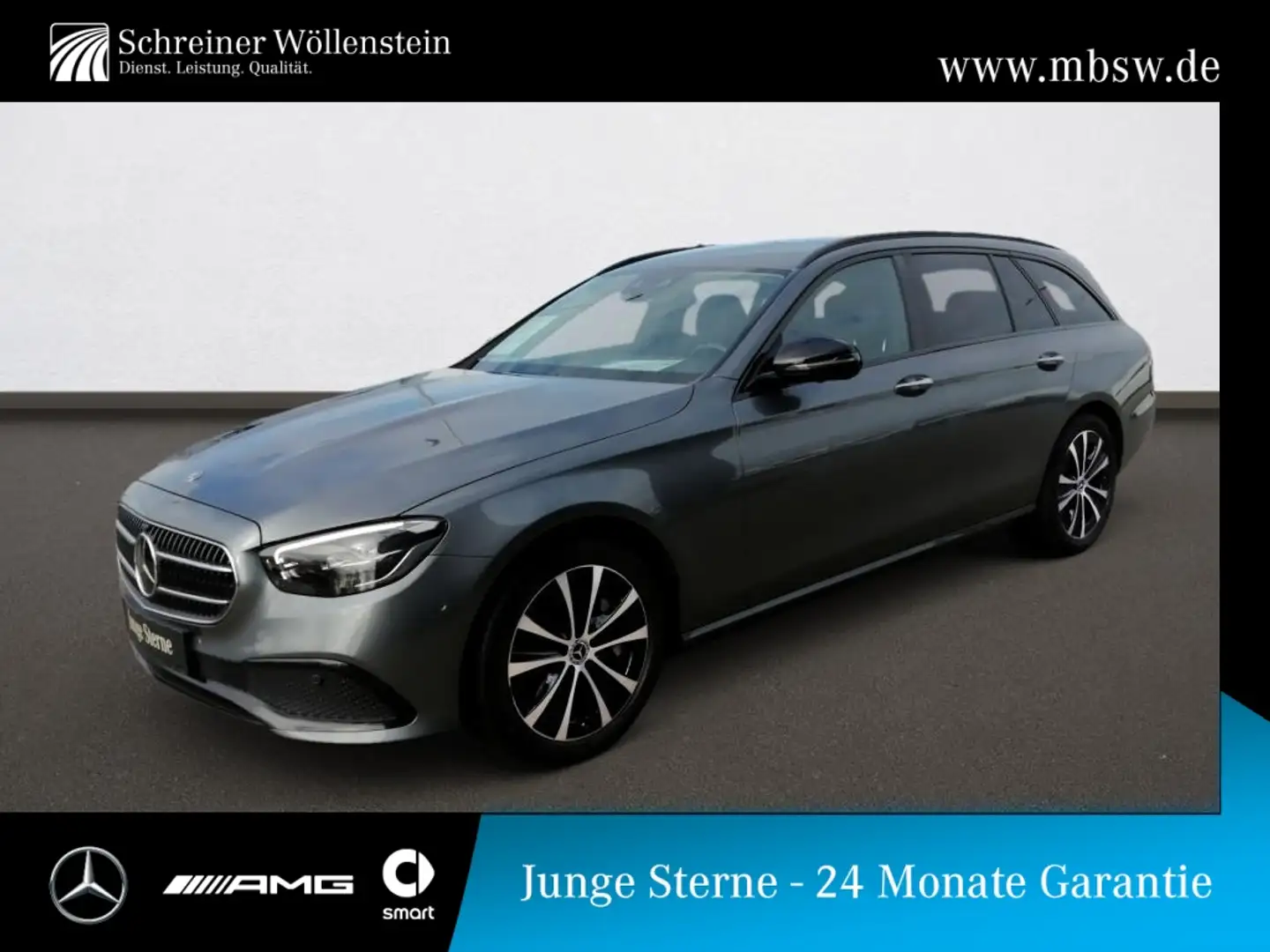 Mercedes-Benz E 300 de T Avantgarde*Night*360°*Distr*KeyGo*HUD Gris - 1