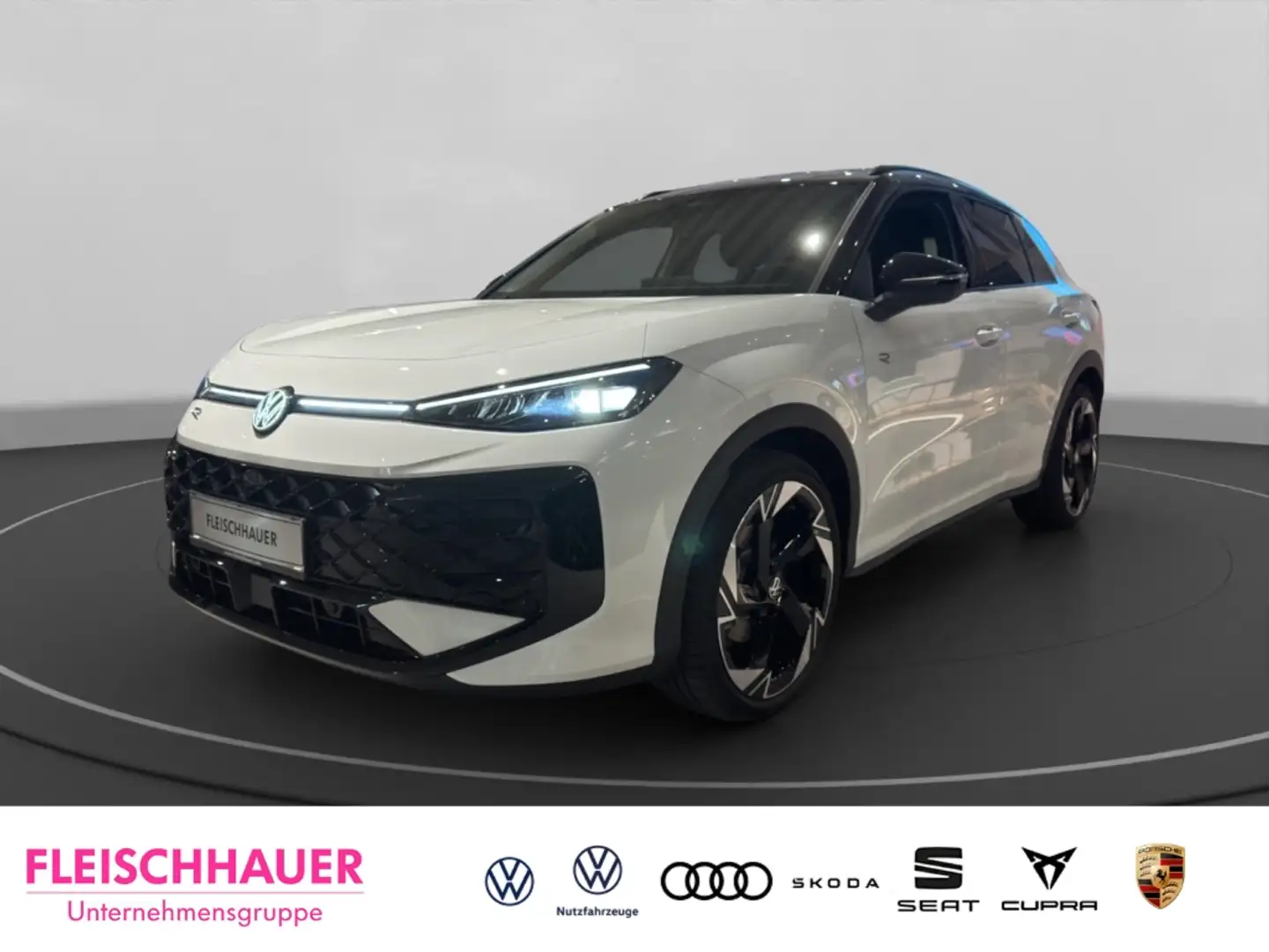 Volkswagen T-Roc R-Line 1.5 l eTSI 150 PS DSG LED Navi 360° Kamera Weiß - 1
