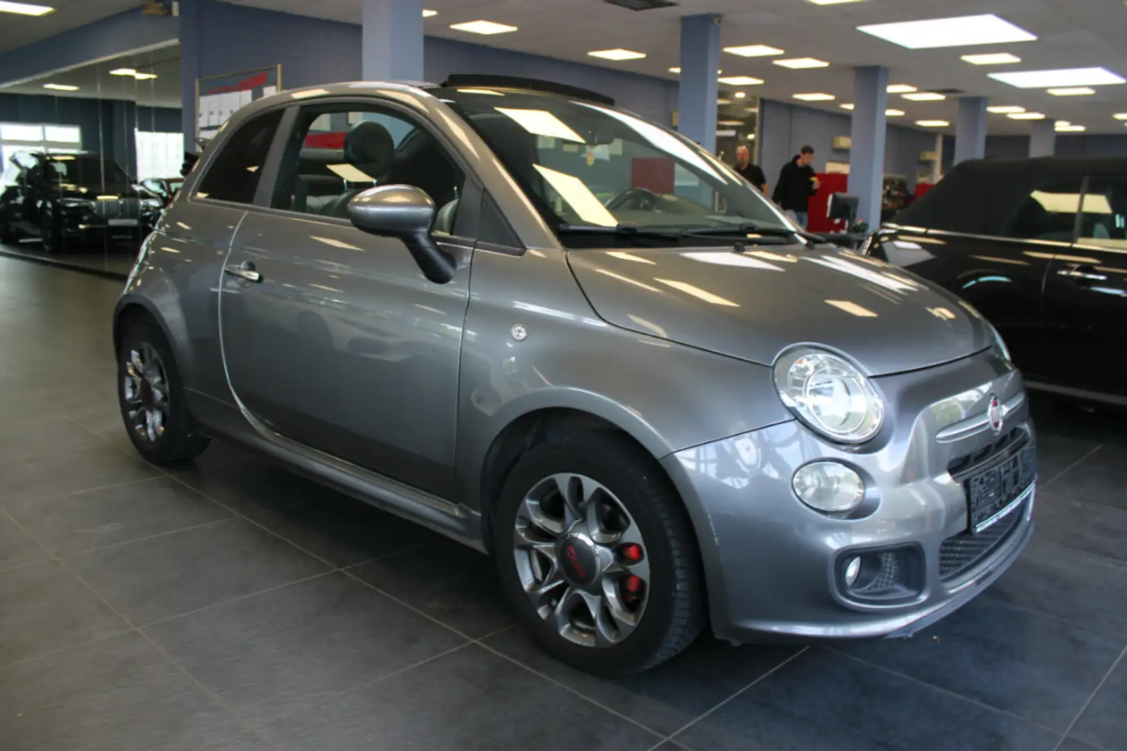 Fiat 500 C 0.9 TwinAir Turbo S - Klima - Grau - 1
