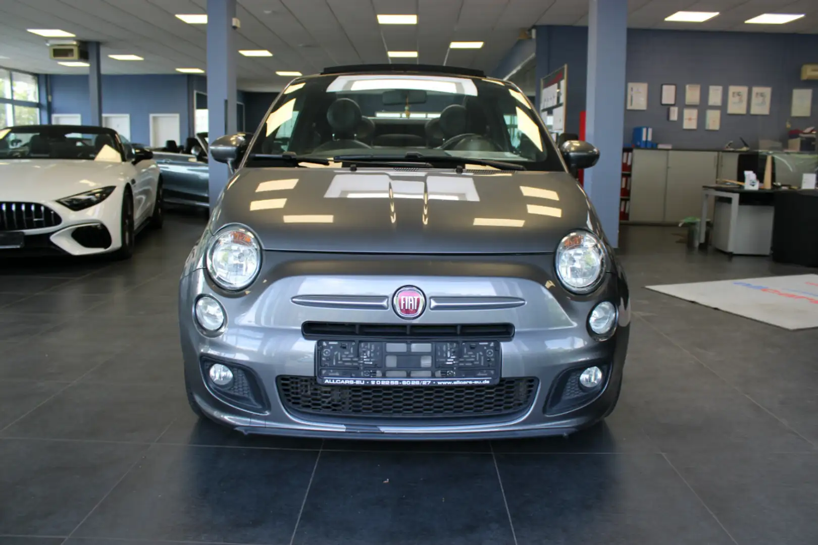 Fiat 500 C 0.9 TwinAir Turbo S - Klima - Grau - 2