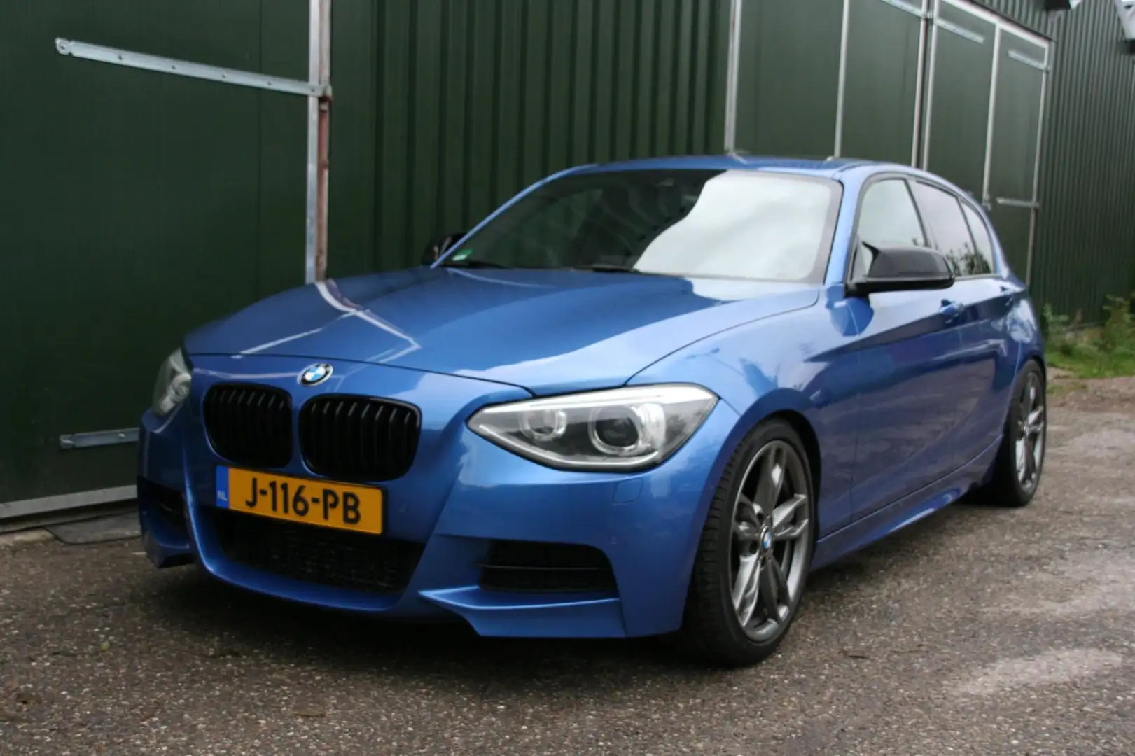 BMW 135 1-serie M135i HIGH EXCECUTIVE M-SPORT LEER AIRCO N Bleu - 1