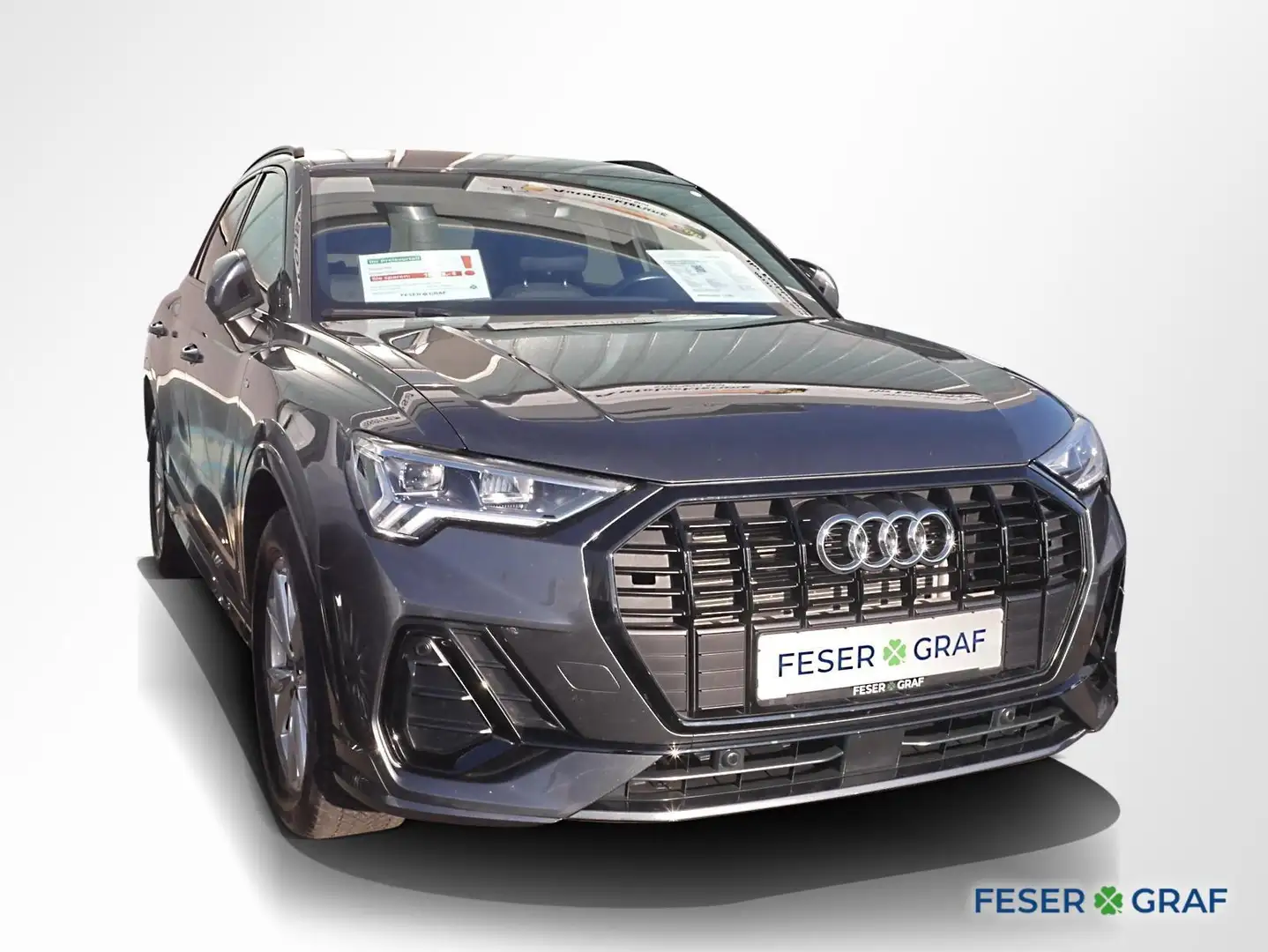Audi Q3 35 TFSI S line Ext. ACC LED Navi RüKa Sitzh. Grau - 2