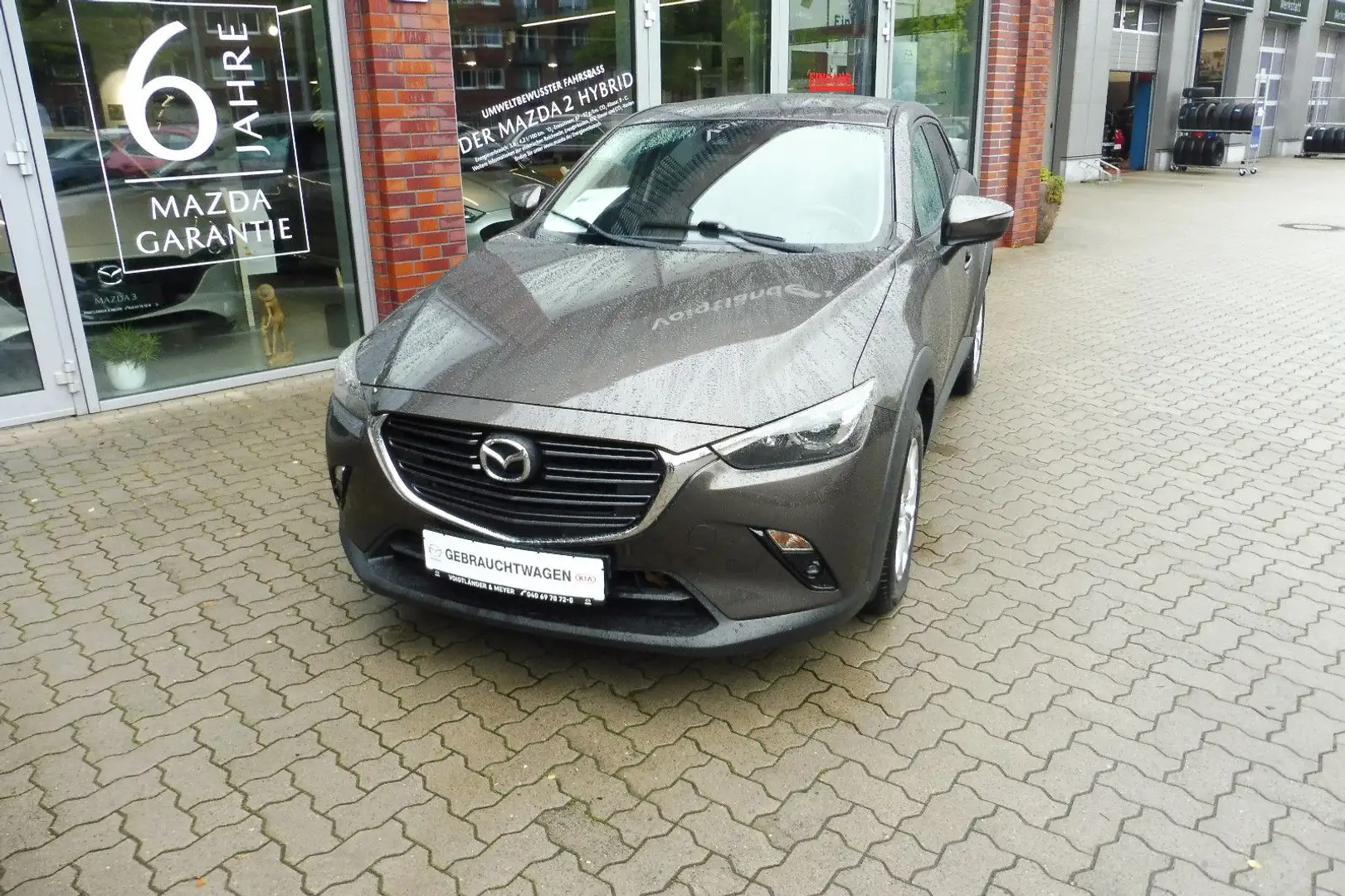 Mazda CX-3 Exclusive LED PDC 53.000 KM Allwetterre Gris - 2