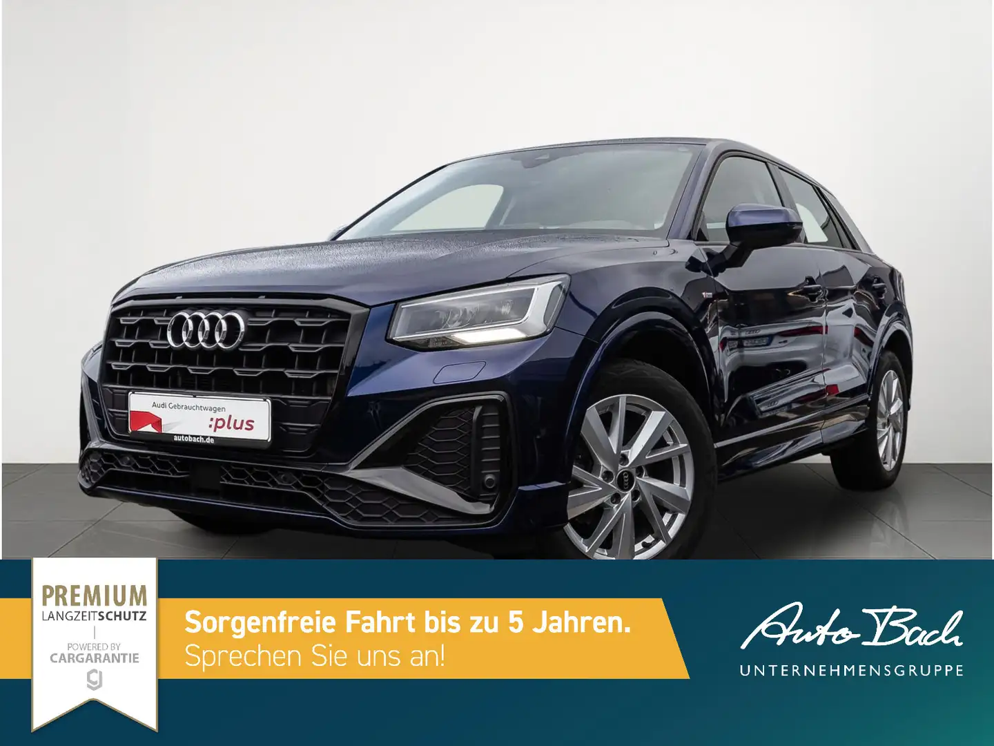 Audi Q2 S line 35TFSI Stronic Navi LED ACC EPH DAB Blau - 2