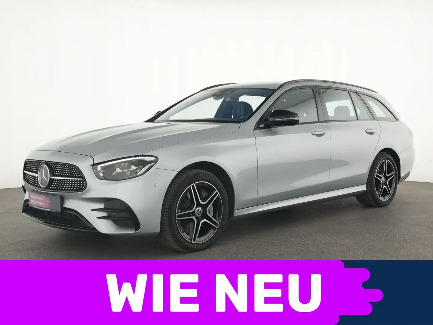Mercedes-Benz E 300 de AMG Night Edition Burm|AHK|Massage|HuD Argent - 1