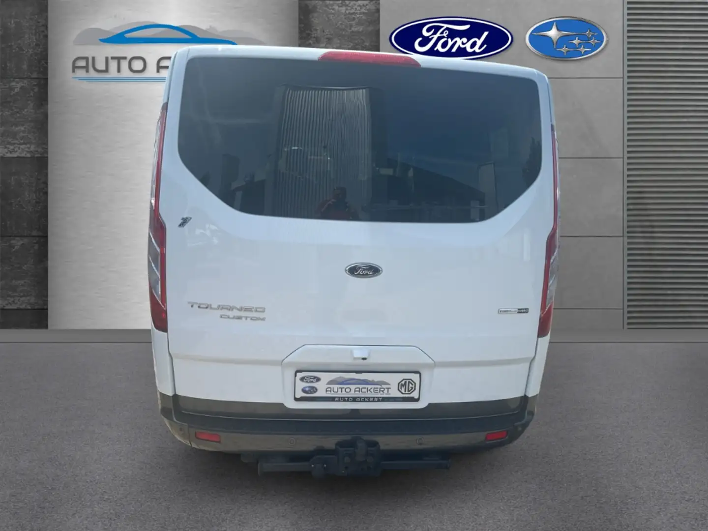 Ford Tourneo Custom 320 L2H1 Active 2.0 TDCi Mild Hybrid EU6d Klima Na Weiß - 2