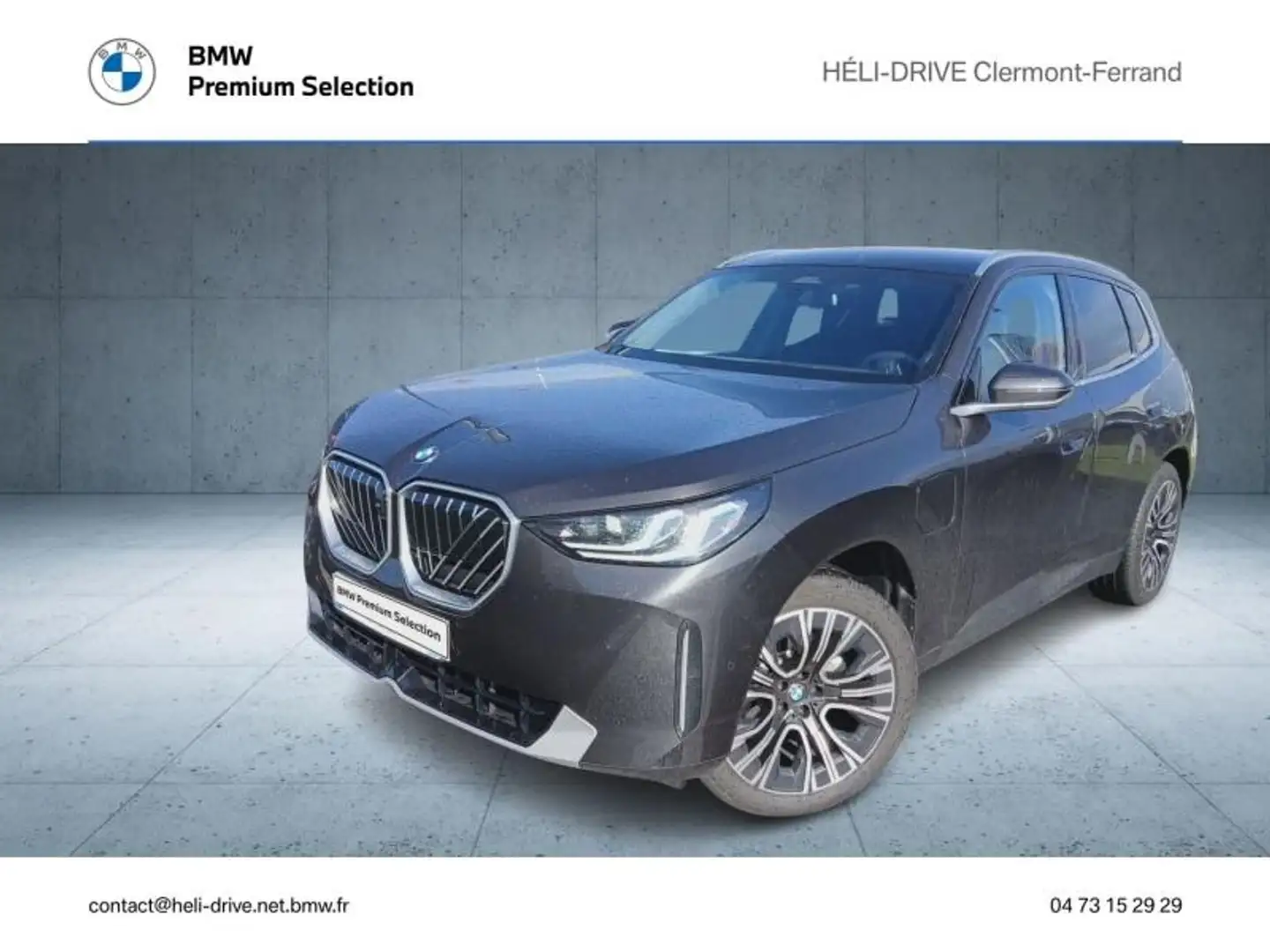 BMW X3 xDrive30e 299ch M Sport Gris - 1