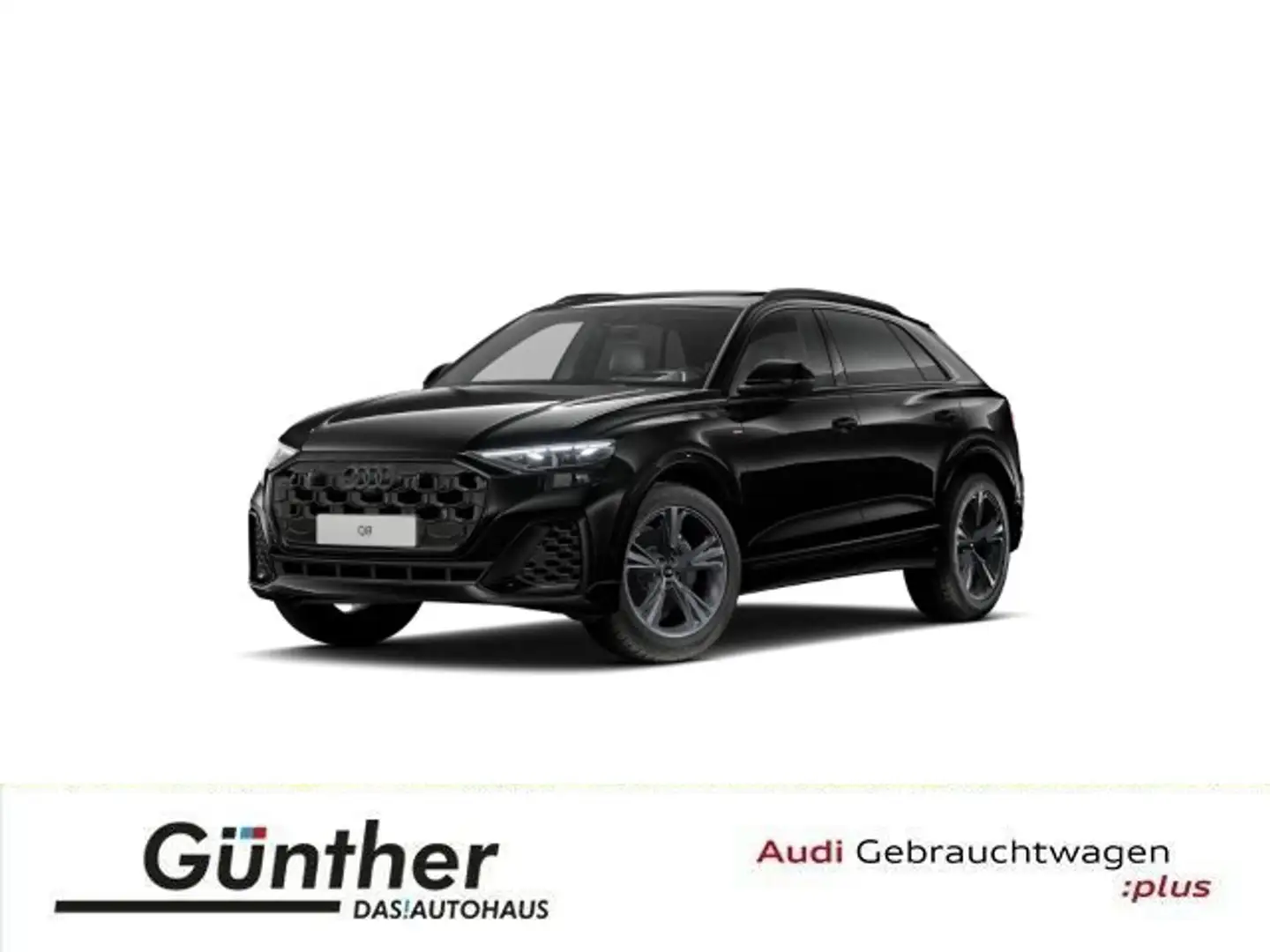 Audi Q8 55 TFSI QUATTRO S LINE+WINTERRÄDER+AHK+LUFTFE Schwarz - 1