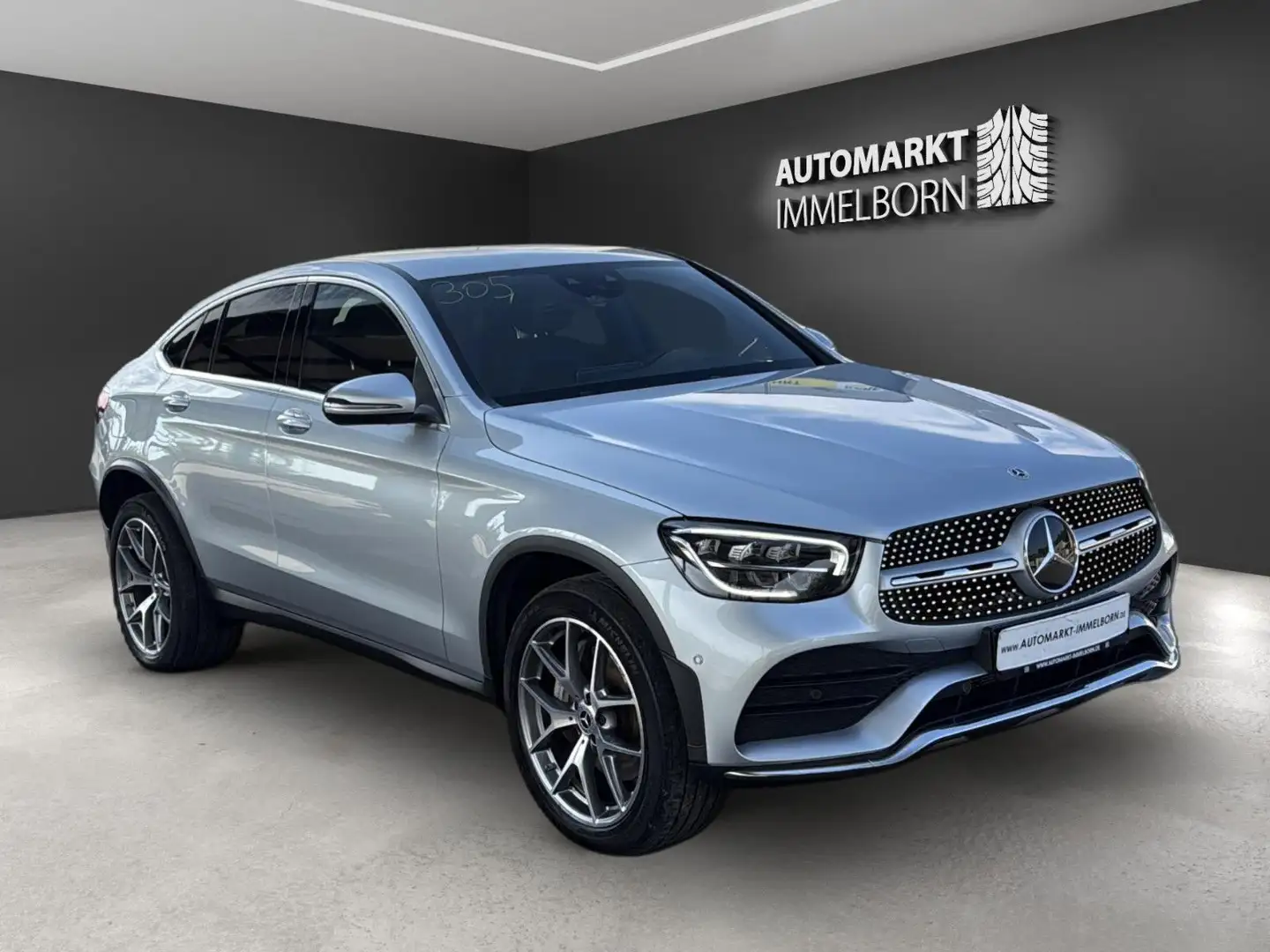Mercedes-Benz GLC 300 e AMG Coupe 20*Kamera*Distro*LED*Virtual Plateado - 1