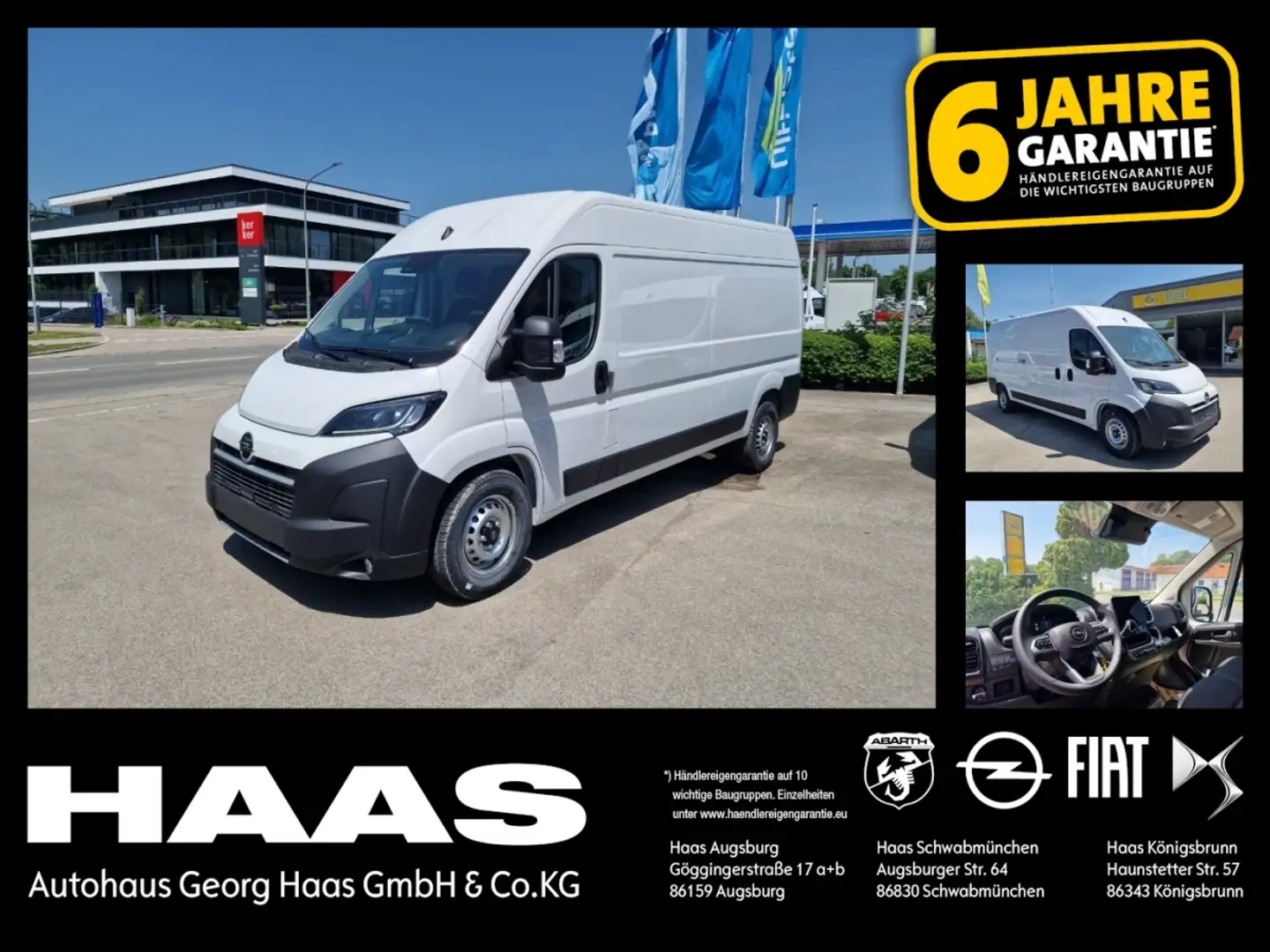 Opel Movano Kasten 2.2 Standheizung, Allwetterreifen Blanc - 1
