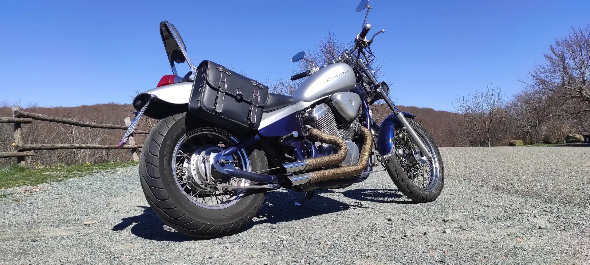 Honda Shadow 600 vt600 c Blu/Azzurro - 2