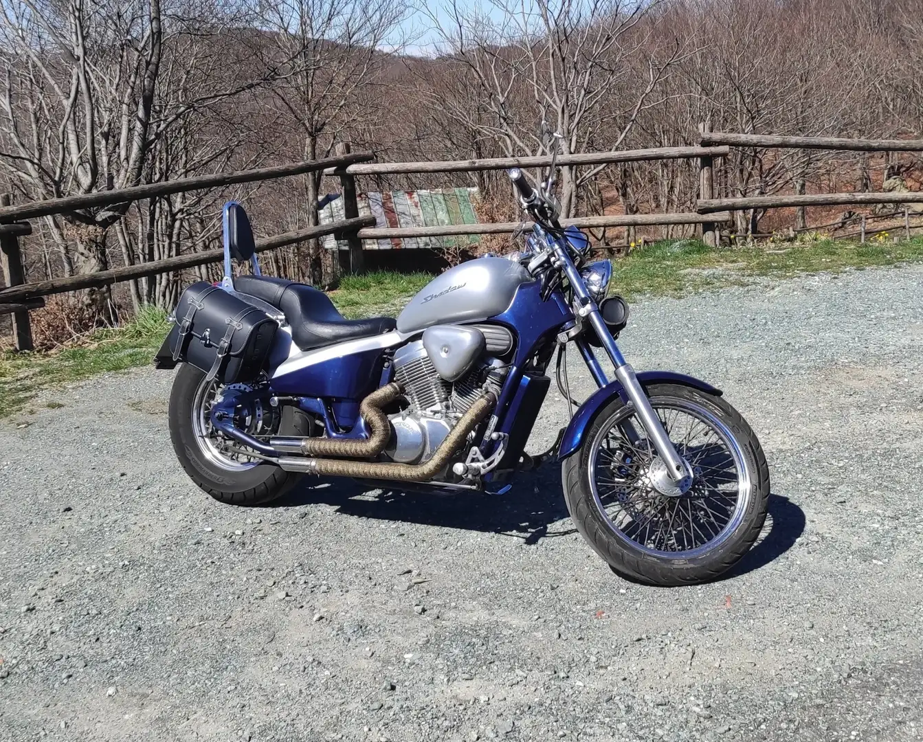 Honda Shadow 600 vt600 c Blu/Azzurro - 1