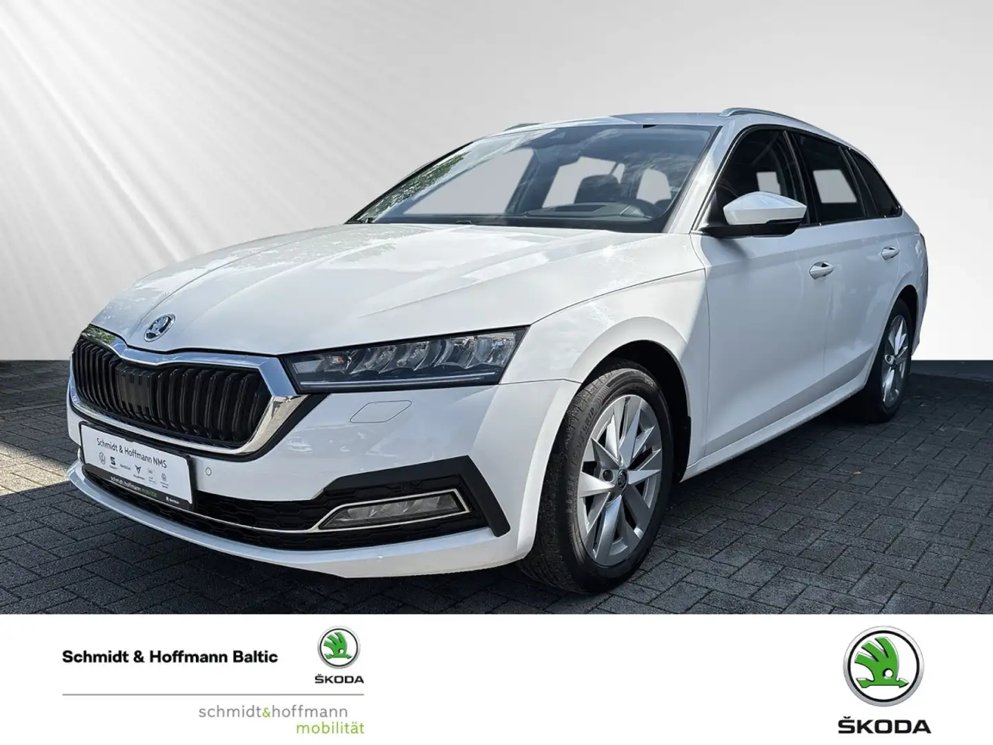 Skoda Octavia Combi Style Klima Navi Einparkhilfe Kurvenlicht Weiß - 1