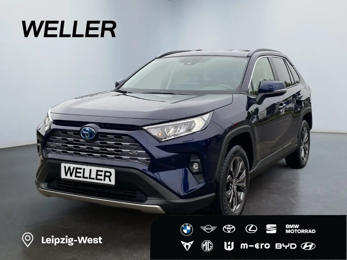 Toyota RAV 4 2.5 4x2 Hybrid Team D *LED*ACC*el Heck*CAM* Blau - 1
