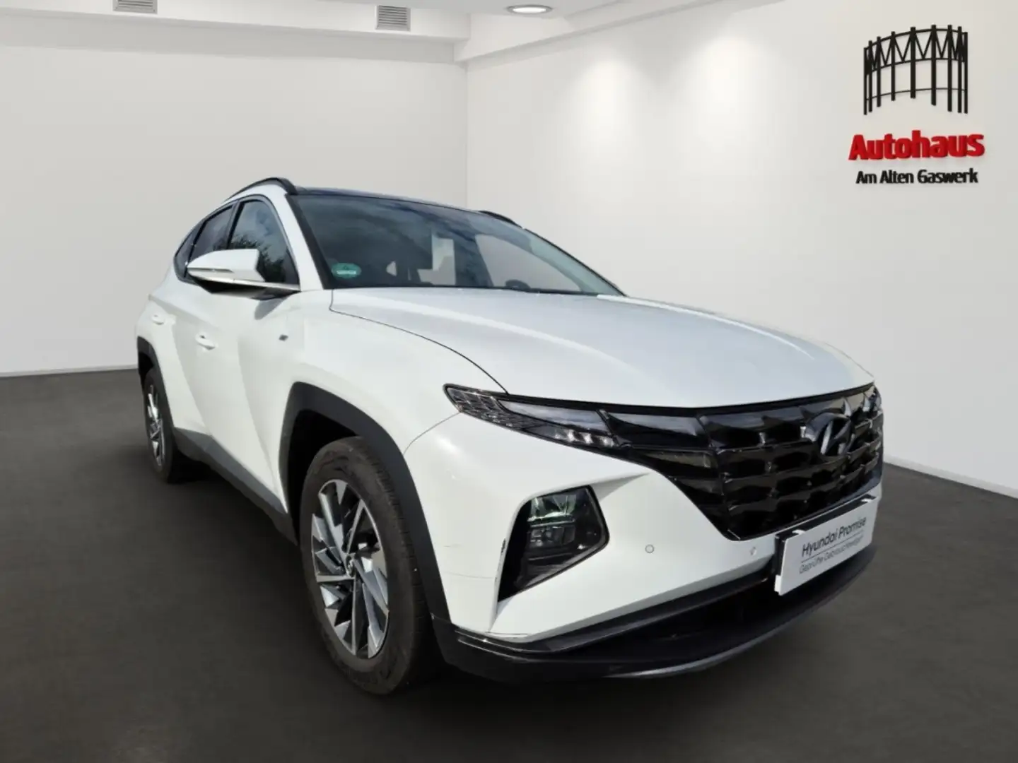Hyundai TUCSON Trend 4WD 1.6CRDi +ASSIST+KRELL+PANO+el.Heckkl. Blanc - 2