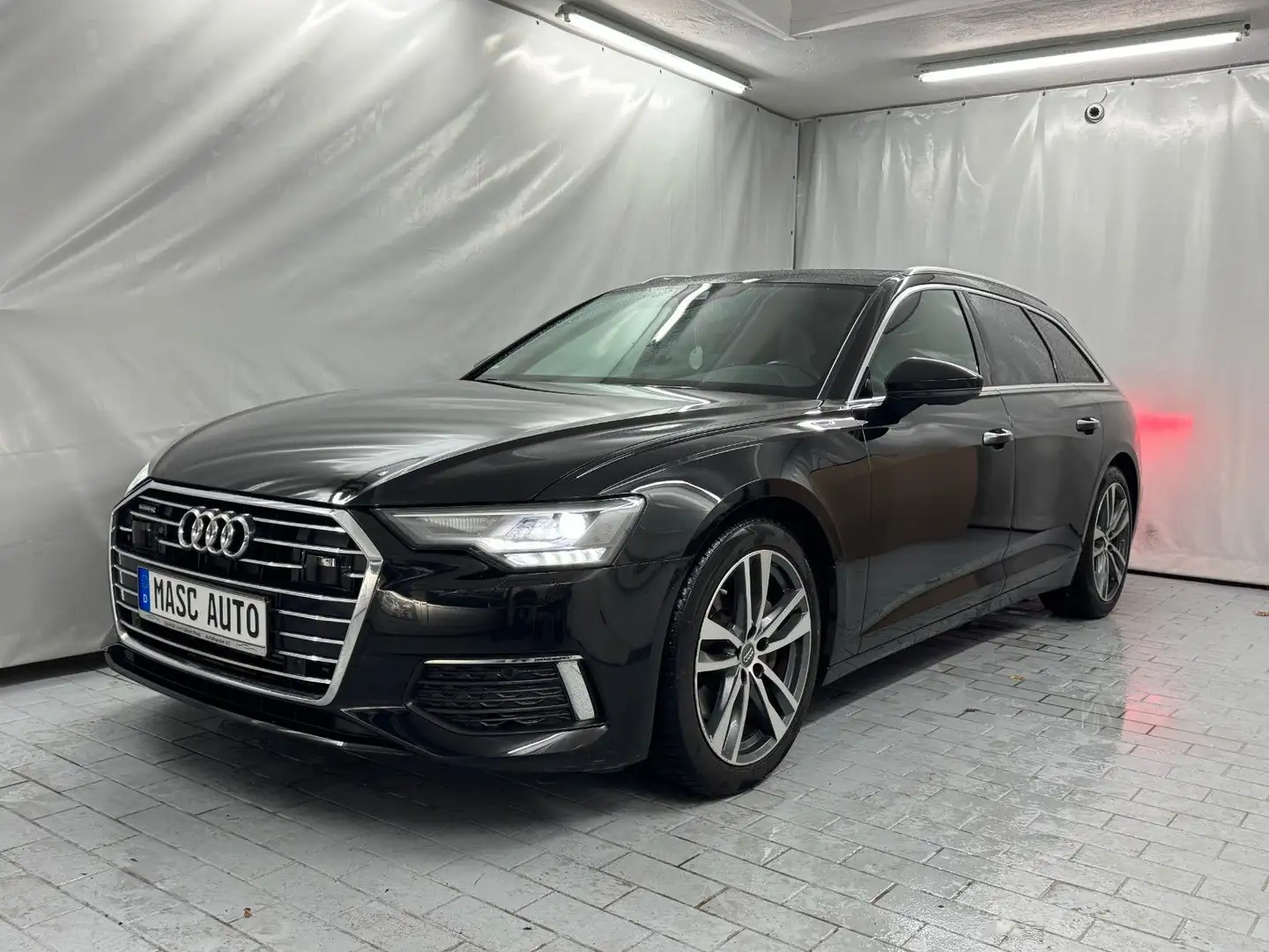 Audi A6 Avant 45TDI quattro design Aut+PANO+LEDER+AHK Schwarz - 1