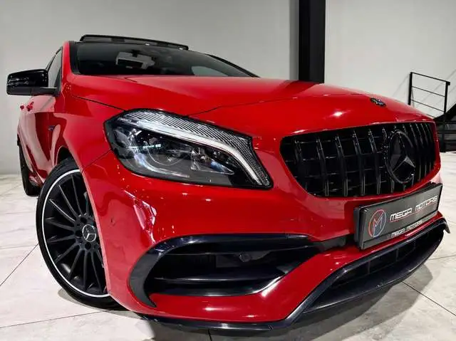 Mercedes-Benz A 45 AMG 4-MATiC 381CV PACK NiGHT + PACK AERO !! PANO CAMERA NAVi JA19"++