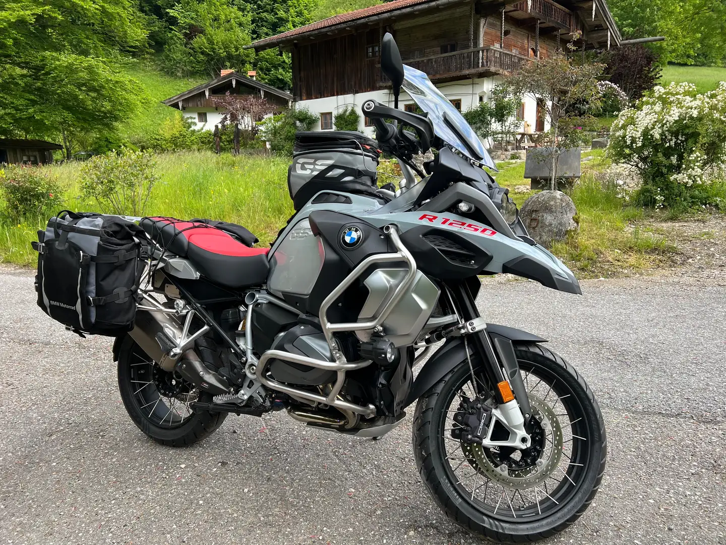 BMW R 1250 GS Adventure Vollausstattung, 1. Hand, Zubehör Gri - 1