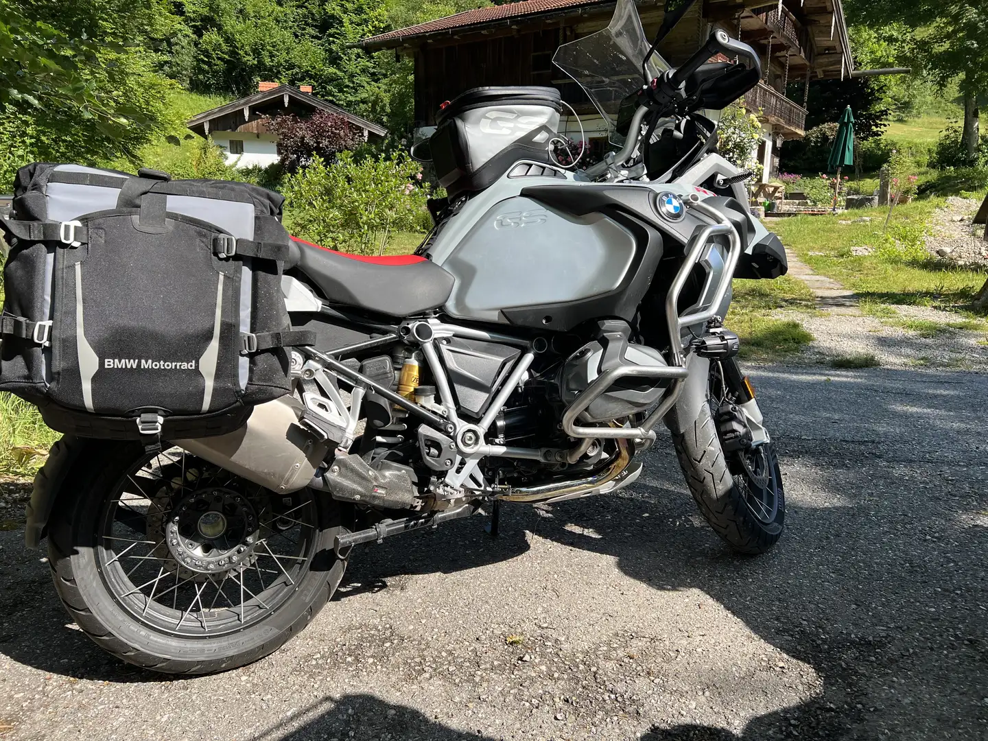 BMW R 1250 GS Adventure Vollausstattung, 1. Hand, Zubehör; Top Zustand Szary - 2