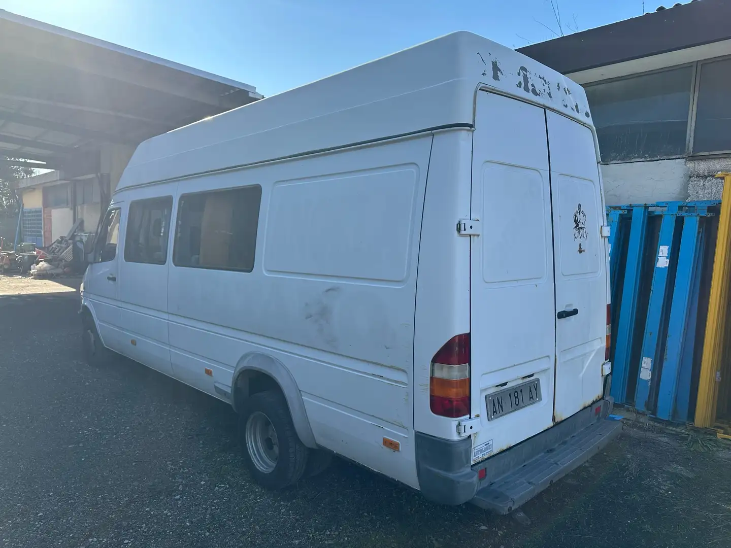 Mercedes-Benz 400 412 D 7 posti + cassone - 2