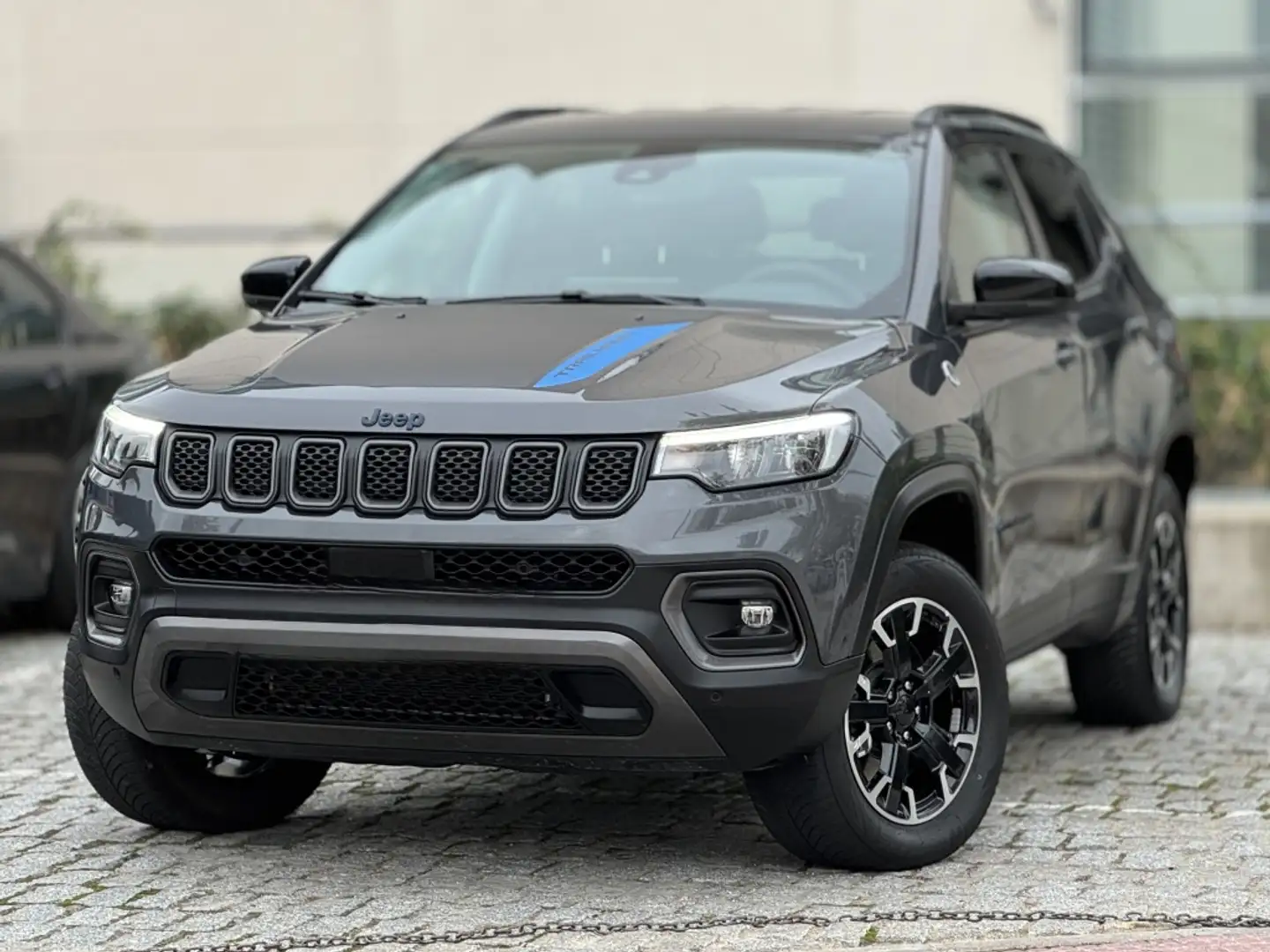 Jeep Compass 1.3 PHEV Trailhawk EAWD Aut. 240 Gris - 1