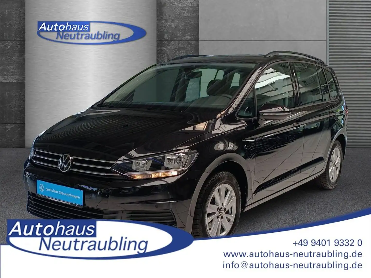 Volkswagen Touran 1.5 TSI "COMFORTLINE" 150 PS +7-SITZER+NAVI+SHZ+ Noir - 1