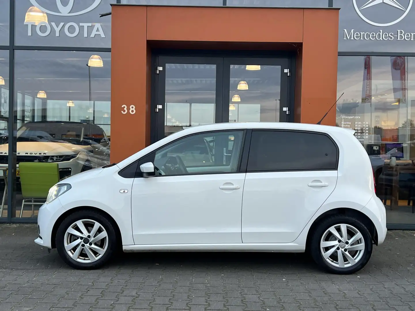 SEAT Mii 1.0 Style Sport|Isofix|Airco|Led dagrijlampen|NAP Weiß - 2