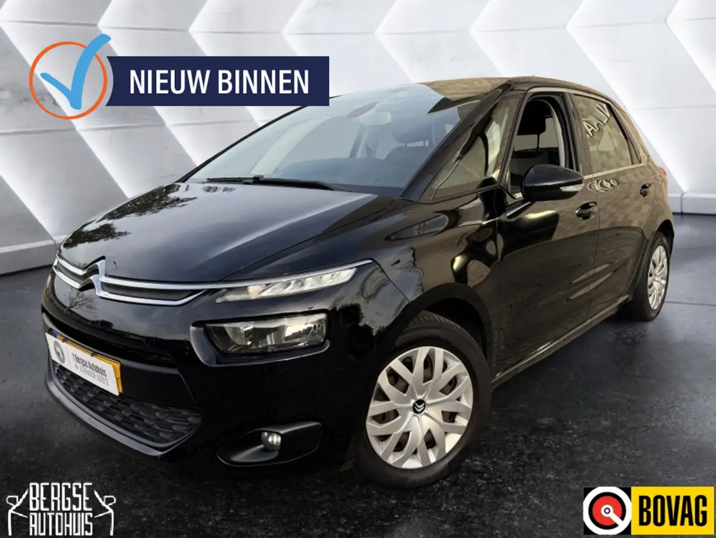 Citroen C4 Picasso 1.2 PureTech Selection StoelMassage Navi Schwarz - 1
