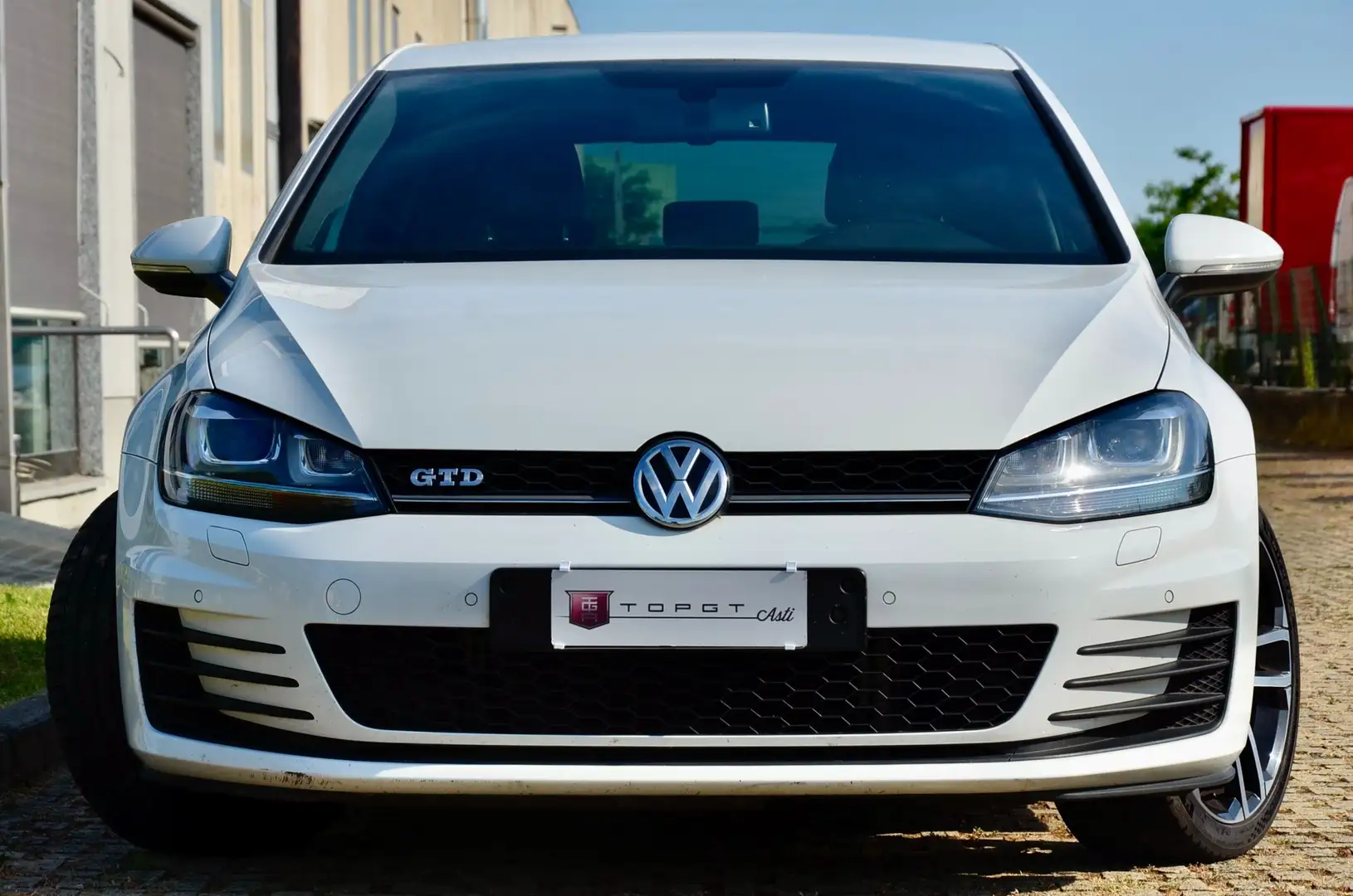 Volkswagen Golf 5p 2.0 tdi Gtd Sport&Sound 184cv DYNAUDIO, PERMUTE Wit - 2