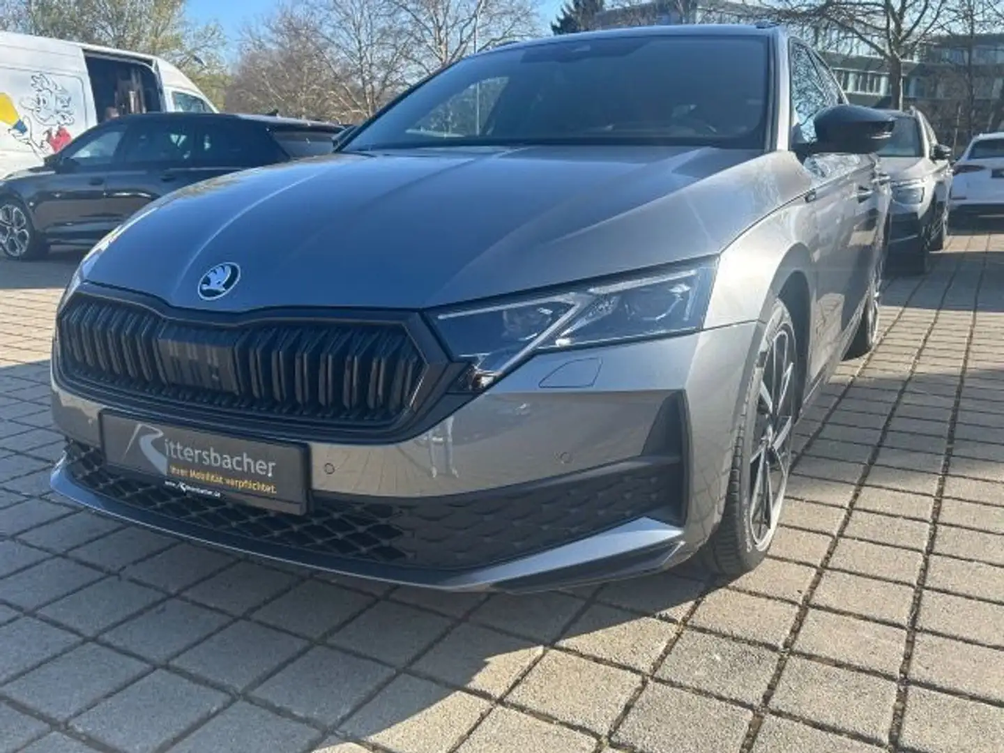 Skoda Octavia Combi Sportline 2,0 TDI 7-Gang-DSG SOFORT VERFÜGBA Grau - 2