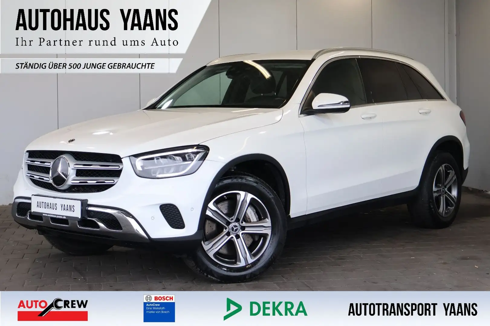 Mercedes-Benz GLC 220 d 4M WIDE+BURM.+DISTR.+STNDHZG+MEM+AHK Weiß - 1