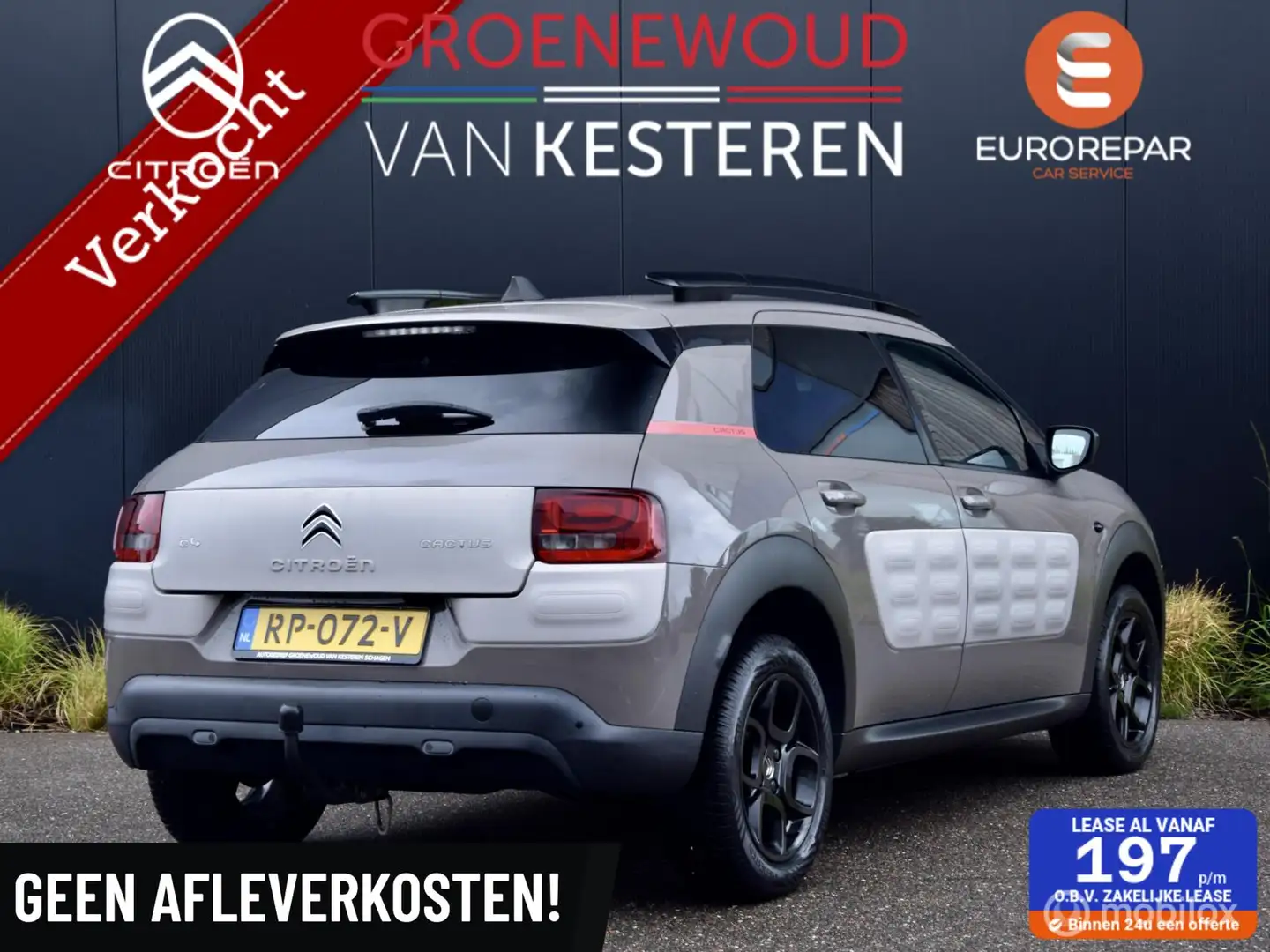 Citroen C4 Cactus Business Plus | Navi | Trekhaak | Clima| Braun - 1