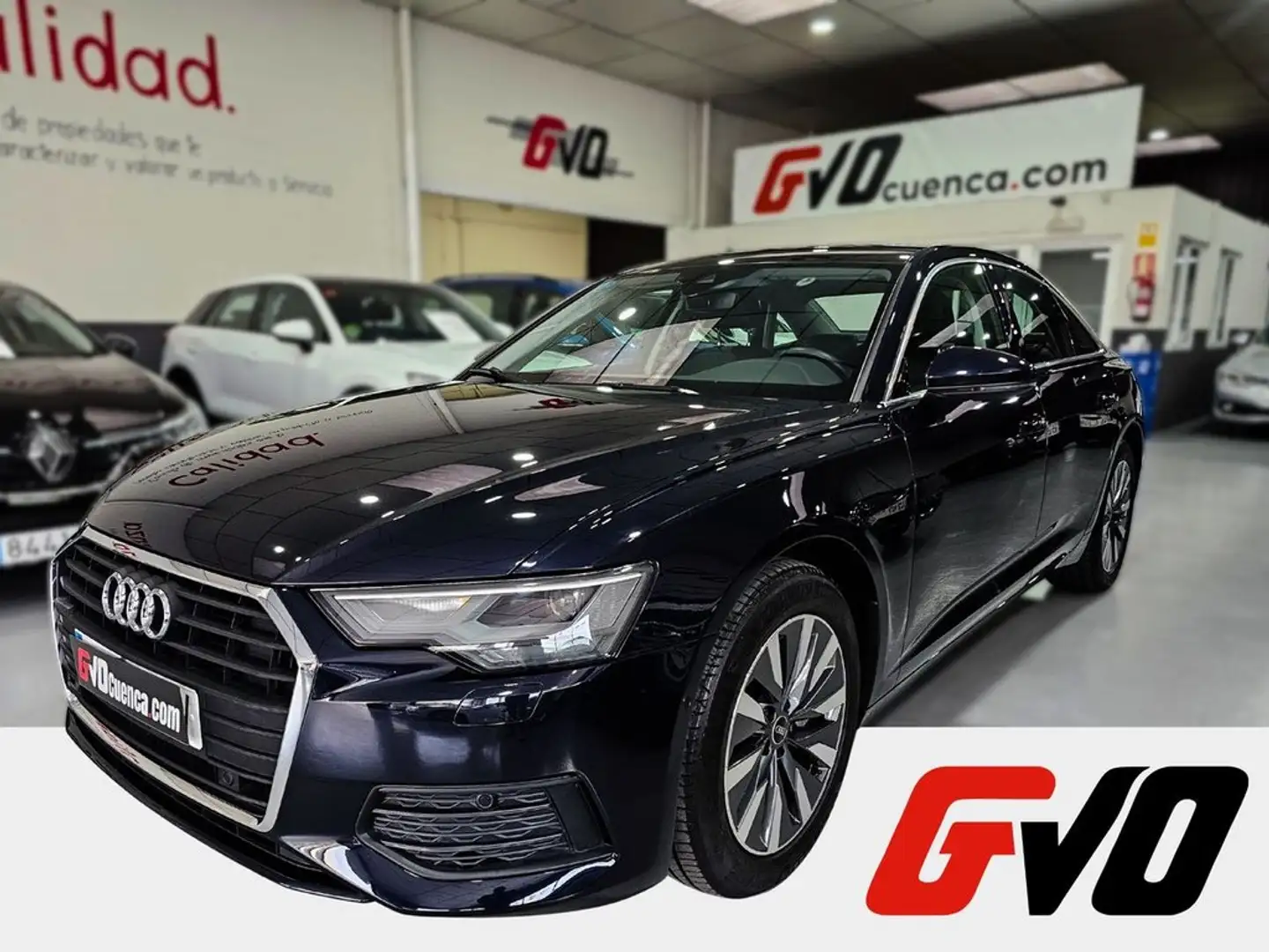 Audi A6 40 TDI 204 CV S TRONIC Bleu - 1