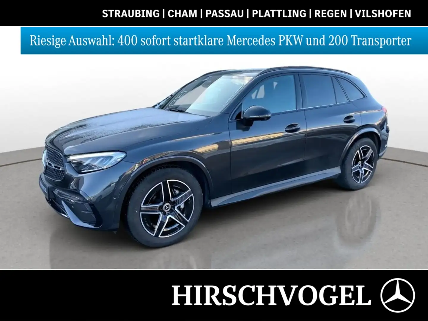 Mercedes-Benz GLC 220 d 4M EDITION AMG-Line+Night+AHK+DISTRON Grau - 1