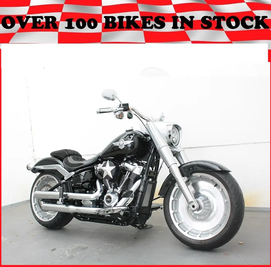 Harley-Davidson Softail FLFB Softail Fat Boy M8 5HD1... Negro - 1