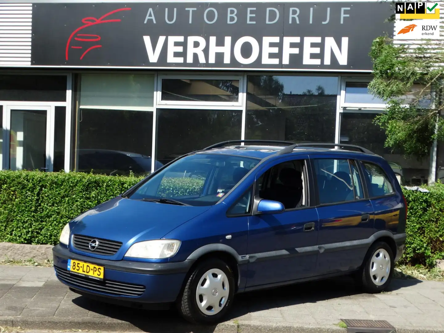 Opel Zafira 1.8-16V Comfort - 7 PERSOONS - APK TOT 08/2024 !! Blue - 1