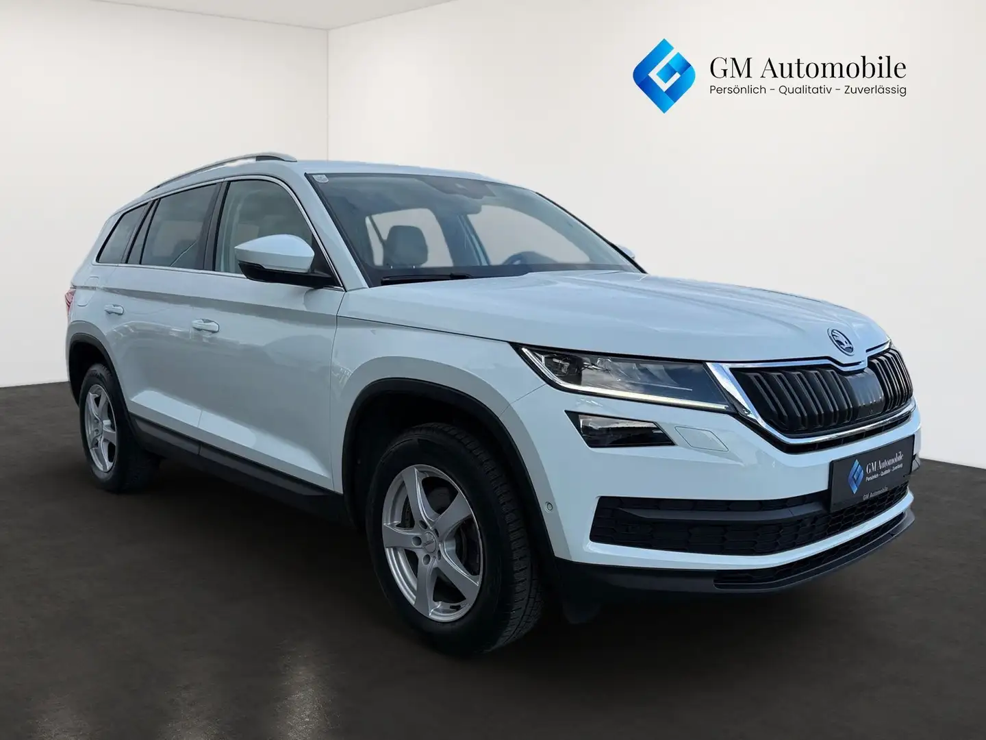 Skoda Kodiaq 2.0 TDI Style Erstb. AHK Weiß - 2