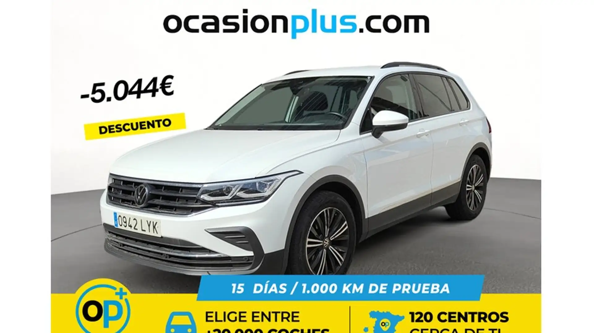 Volkswagen Tiguan 2.0TDI Life 110kW Weiß - 1