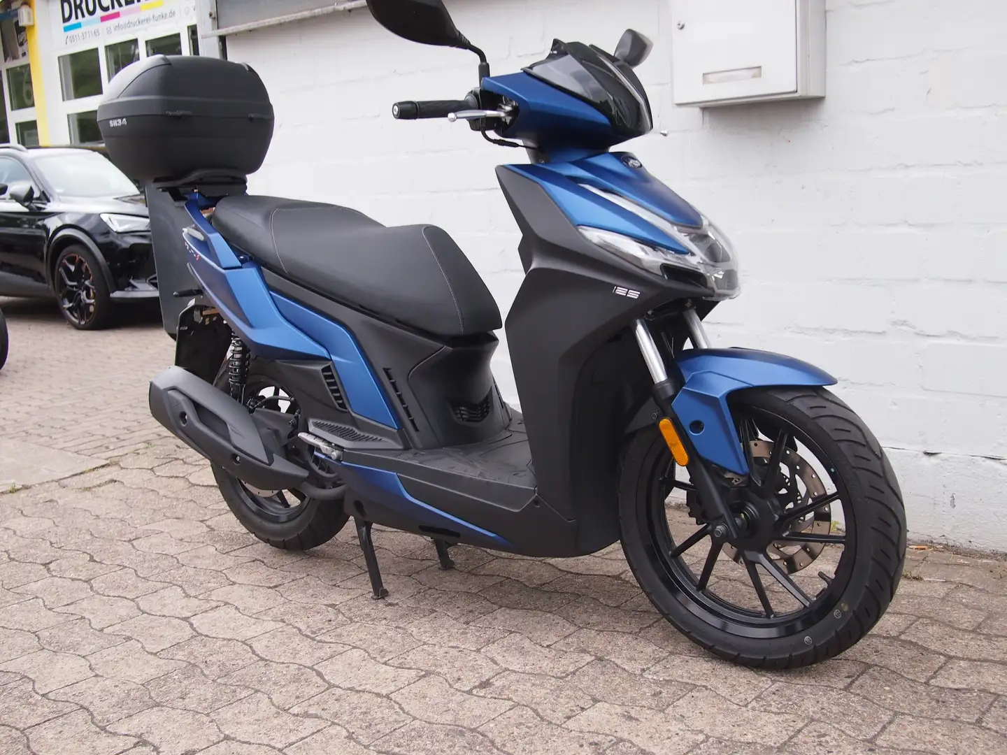 Kymco Agility 125 S 125i - 1. Hand, frische HU/AU, Topcase Bleu - 1