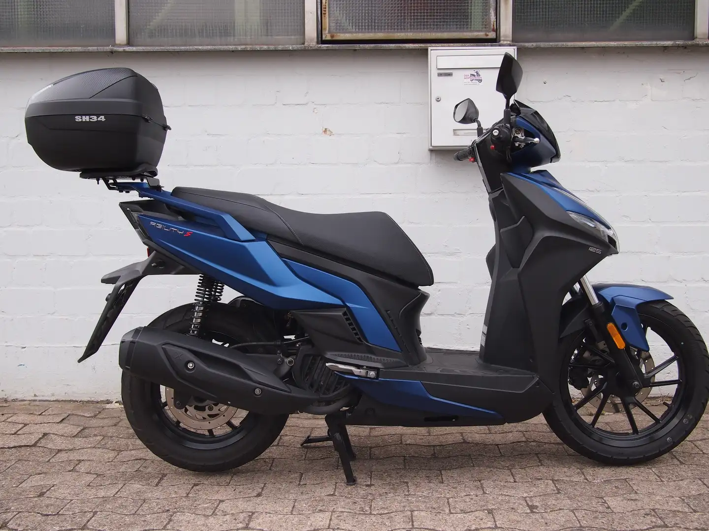 Kymco Agility 125 S 125i - 1. Hand, frische HU/AU, Topcase Bleu - 2