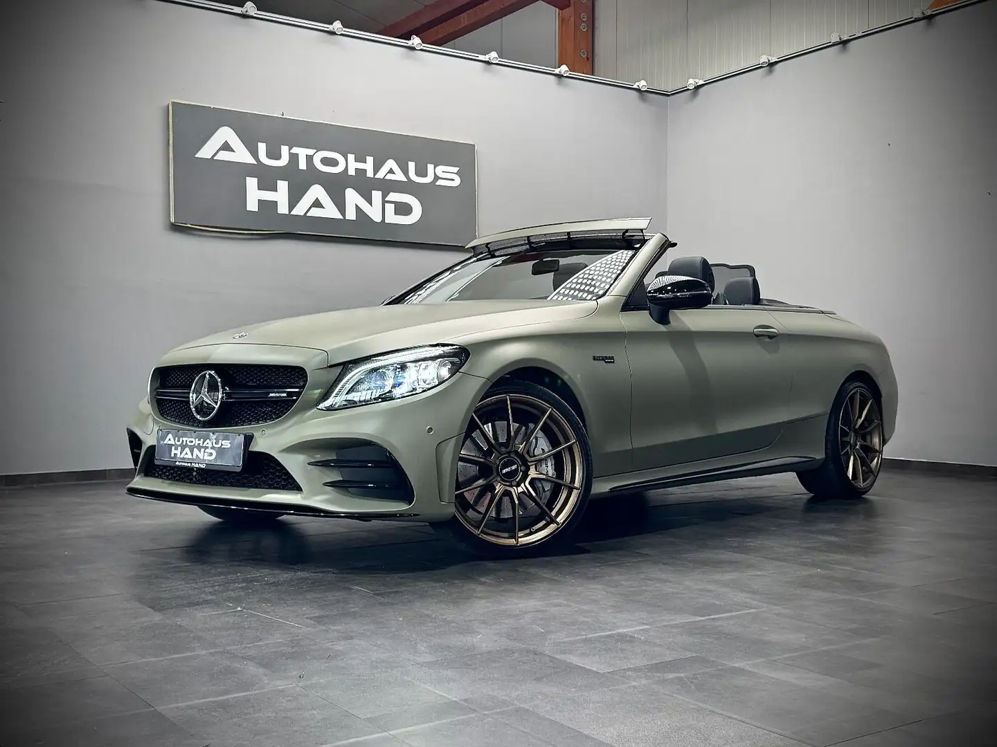 Mercedes-Benz C 43 AMG C43 AMG*CABRIO*4MATIC*MULTIBEAM*AKUSTIK* Vert - 1