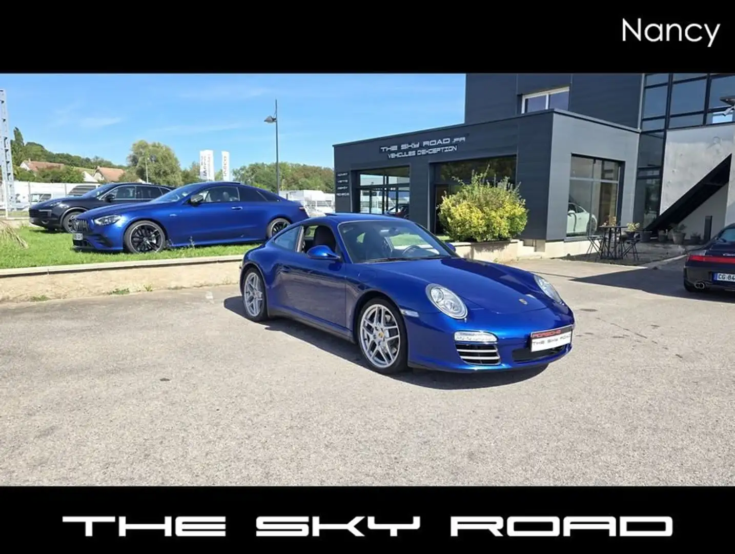 Porsche 997 911 Carrera 4 phase 2 3.6i 345ch PDK7 Blau - 1