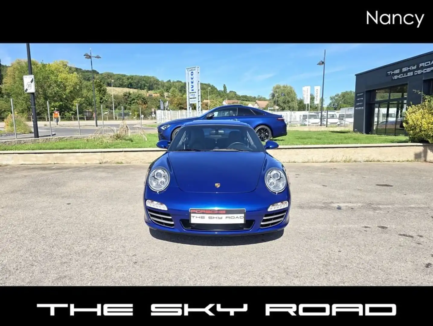 Porsche 997 911 Carrera 4 phase 2 3.6i 345ch PDK7 Blau - 2